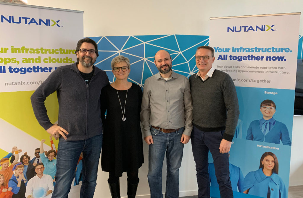 Nutanix, Oliver Graf, Dominique Wuethrich, Cédric Mégroz, Bruno Egger, Cloud, Cloud Computing