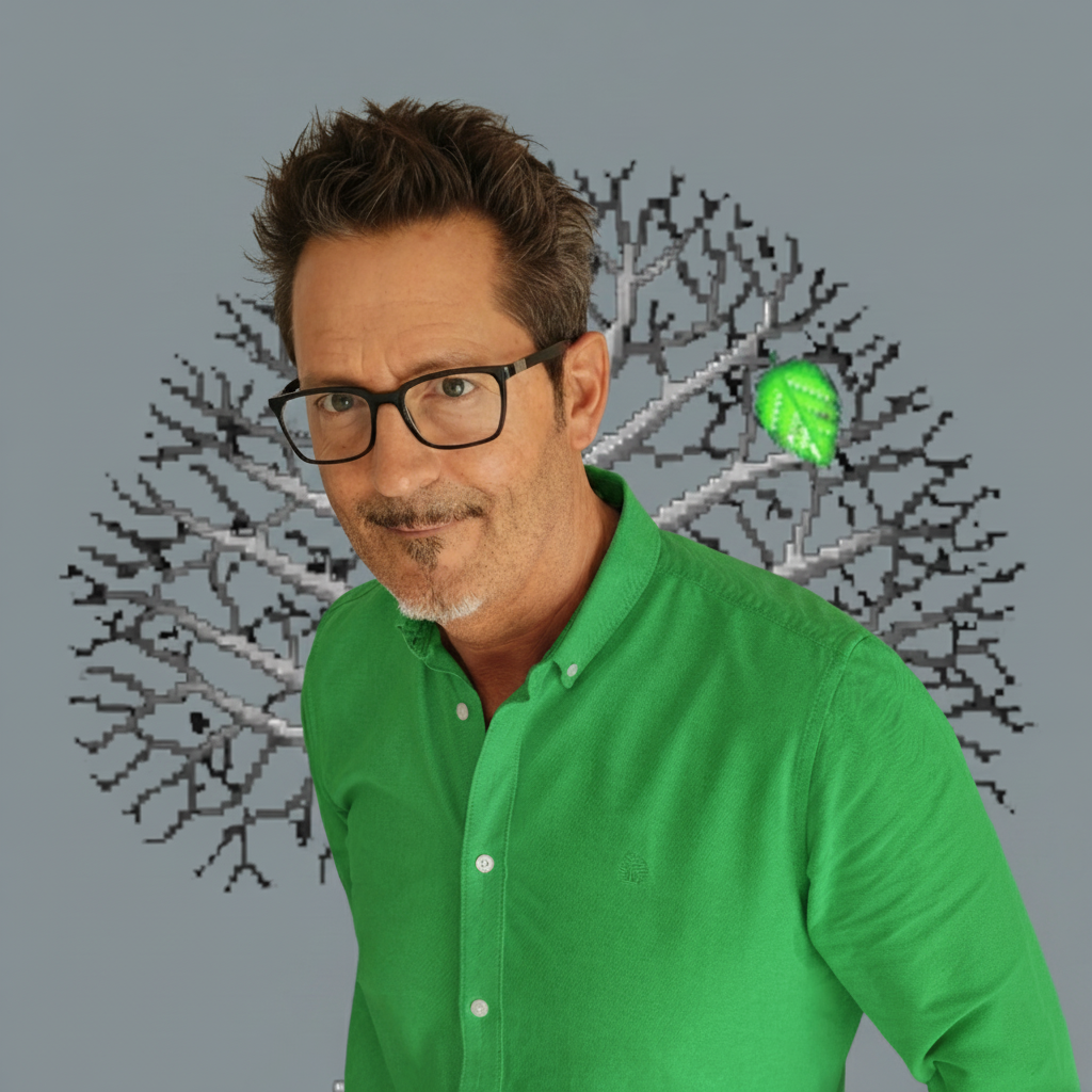 „Tree Drop. Der aschgraue Baum – Ein philosophischer Near-Future-Roman“ von Nik Herrigel