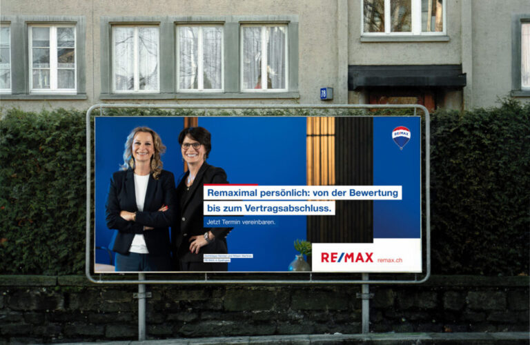 RE/MAX Switzerland lanciert nationale, remaximale Markenkampagne