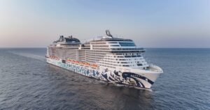 MSC Euribia Kreuzfahrtschiff auf den Kanarischen Inseln