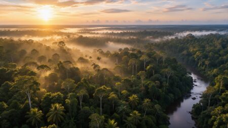 Picterra und INPA unterzeichnen Absichtserklärung für Agroforstwirtschaft und Biodiversitätsforschung im Amazonasgebiet Das brasilianische Amazonasgebiet – Schauplatz der geplanten Zusammenarbeit von Picterra und INPA.